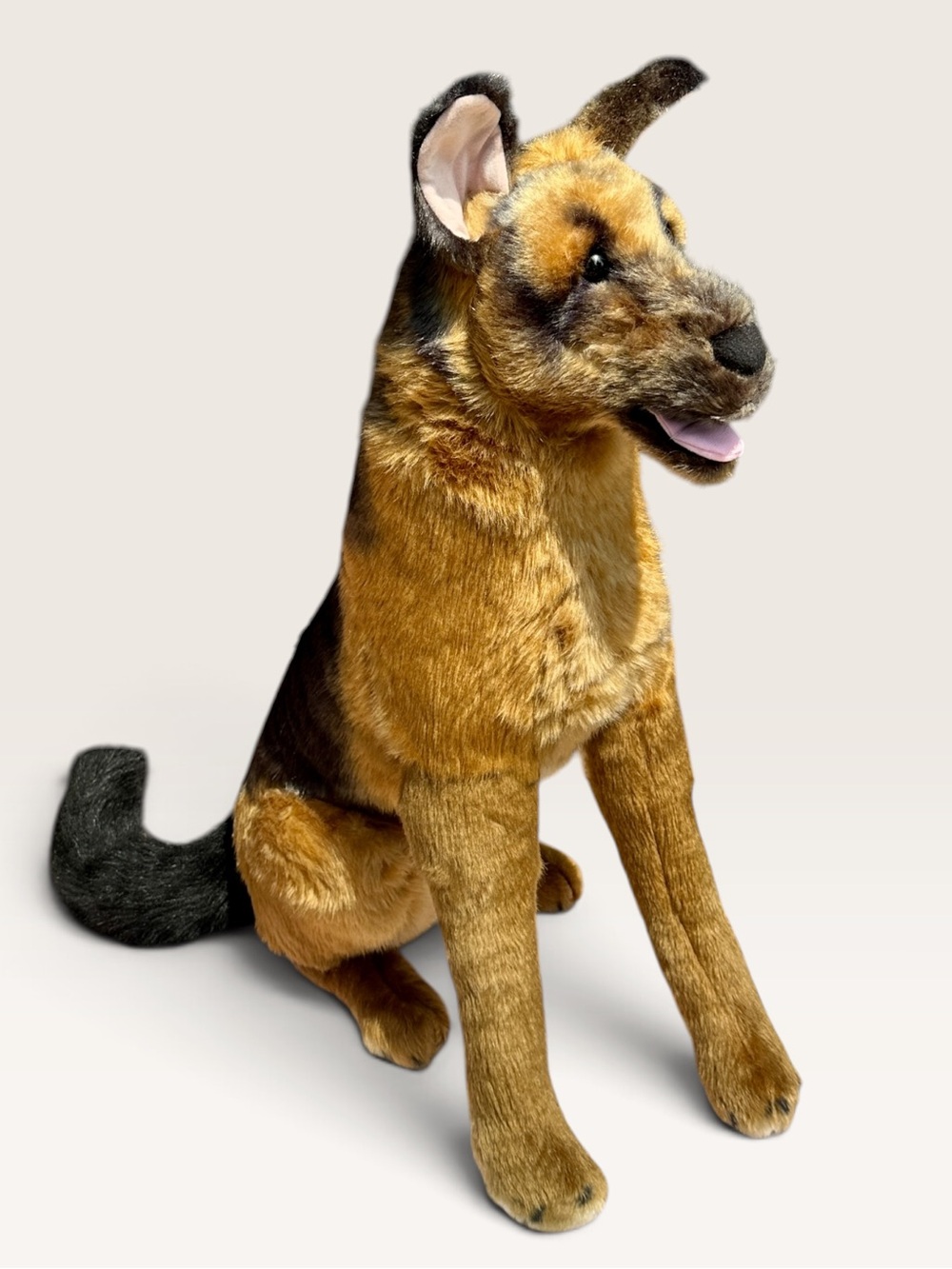 Lifelike 31” Melissa & Doug German Shepherd Plush Realistic | Stuffed Animal Toy